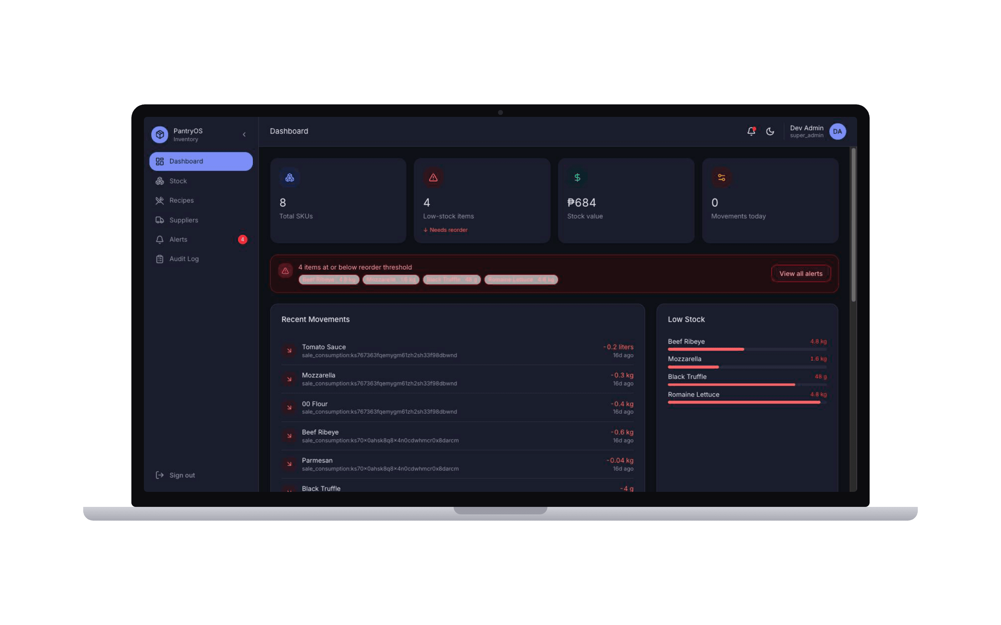 OpsMind — Inventory