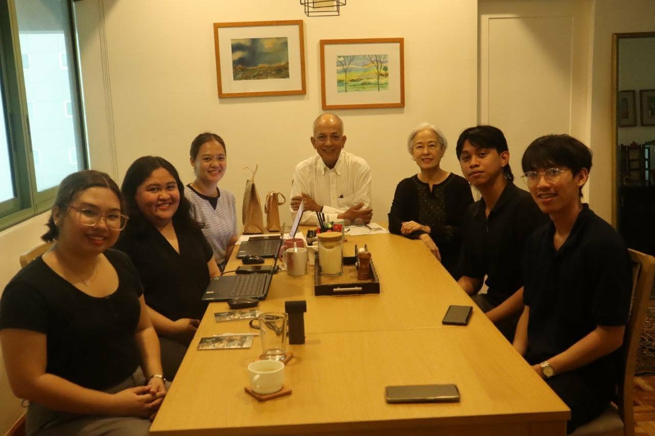 Project team and client after a delivery meeting